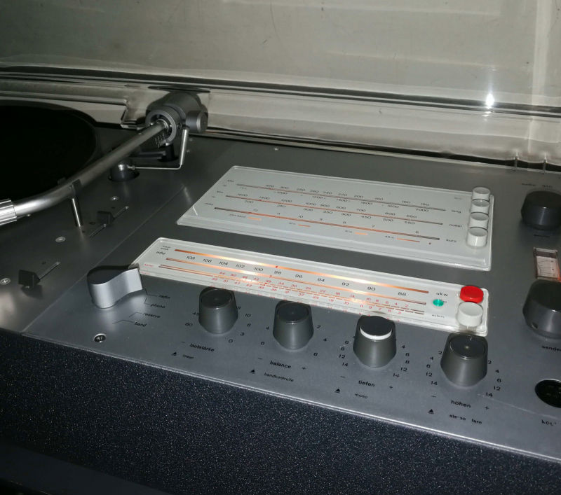 vintage 70s braun audio 310 anthracite receiver section vintage 70s braun audio 310 anthracite receiver section