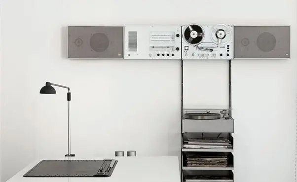 braun wandanlage wall unit 1965 Dieter Rams